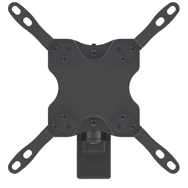 Soporte de pared Manhattan para televisores y monitores (Full-Motion), para pantallas de 13 inch a 42 inch, compatibilidad VESA: todas entre 75x75 mm y 200x200 mm – comprueba las dimensiones de los cuatro orificios de montaje en la parte posterior de la pantalla para asegurar la compatibilidad, máx. 20 kg, negro, soporte