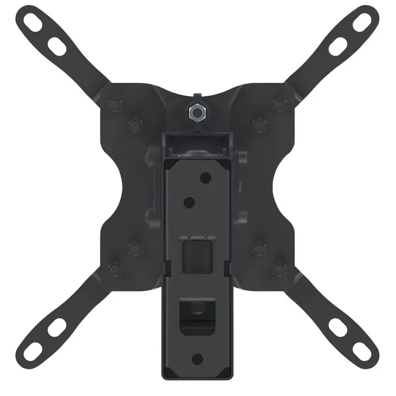 Soporte de pared Manhattan para televisores y monitores (Full-Motion), para pantallas de 13 inch a 42 inch, compatibilidad VESA: todas entre 75x75 mm y 200x200 mm – comprueba las dimensiones de los cuatro orificios de montaje en la parte posterior de la pantalla para asegurar la compatibilidad, máx. 20 kg, negro, soporte