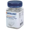 Conector modular RJ45 Intellinet, Cat5e, UTP, 2 polos, para cable flexible, contactos chapados en oro de 15 µ, pack de 100