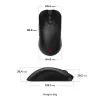 Ratón ZOWIE FK2-DW gaming para diestros RF inalámbrico 3200 DPI