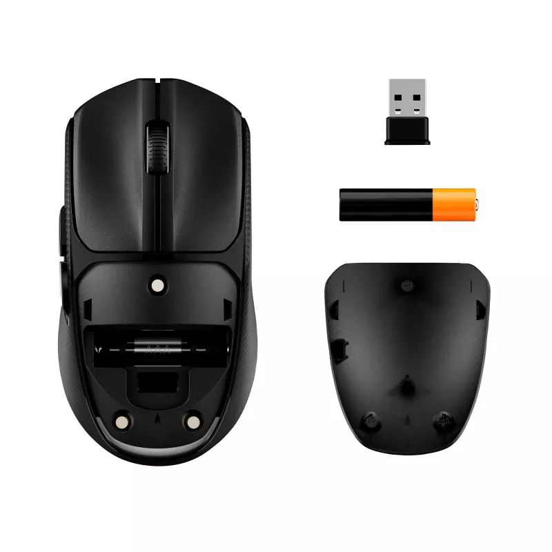Ratón HyperX Pulsefire Fuse Wireless RF inalámbrico + Bluetooth