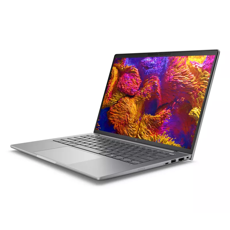 Estación de trabajo móvil HP ZBook 8 G1ak Copilot+ — 14 inch WQXGA IPS, AMD Ryzen AI 7 PRO 350 2–5 GHz, 32 GB DDR5, 1 TB NVMe, Win 11 Pro, plata