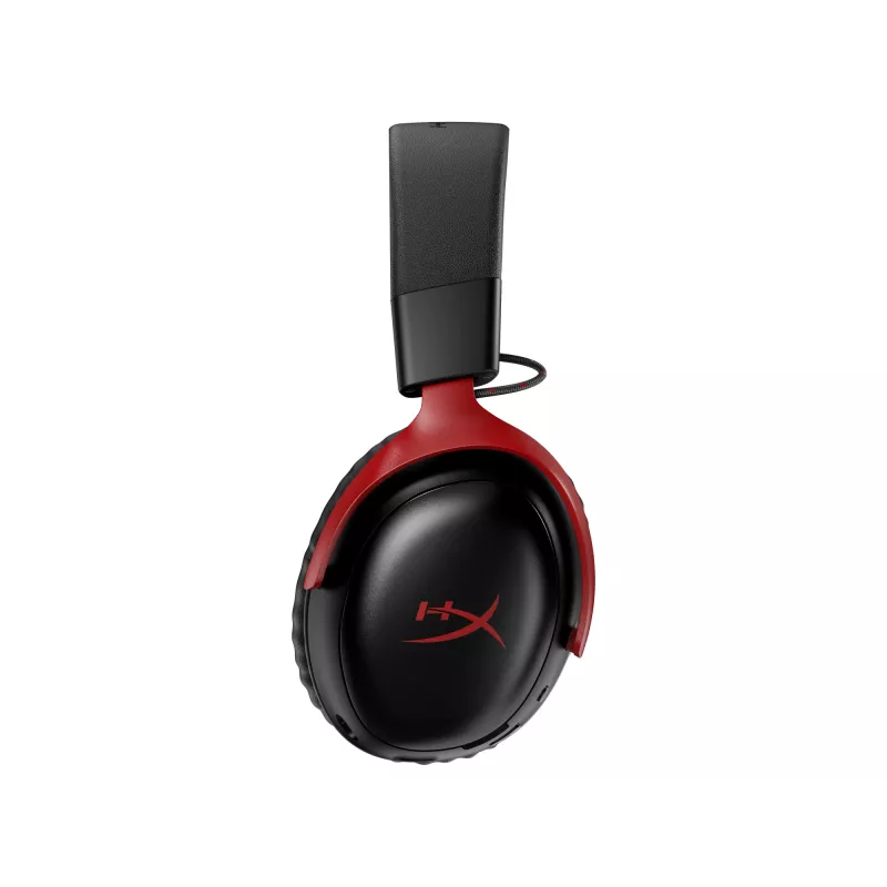 HyperX Cloud III S Wireless - Auriculares gaming (negro-rojo), rojo, China, circumaurales, cerrados, 115 mm, 210 mm