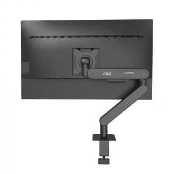 Soporte de monitor AOC AM400B con base 34 pulgadas sobremesa negro montaje por abrazadera/pasacables