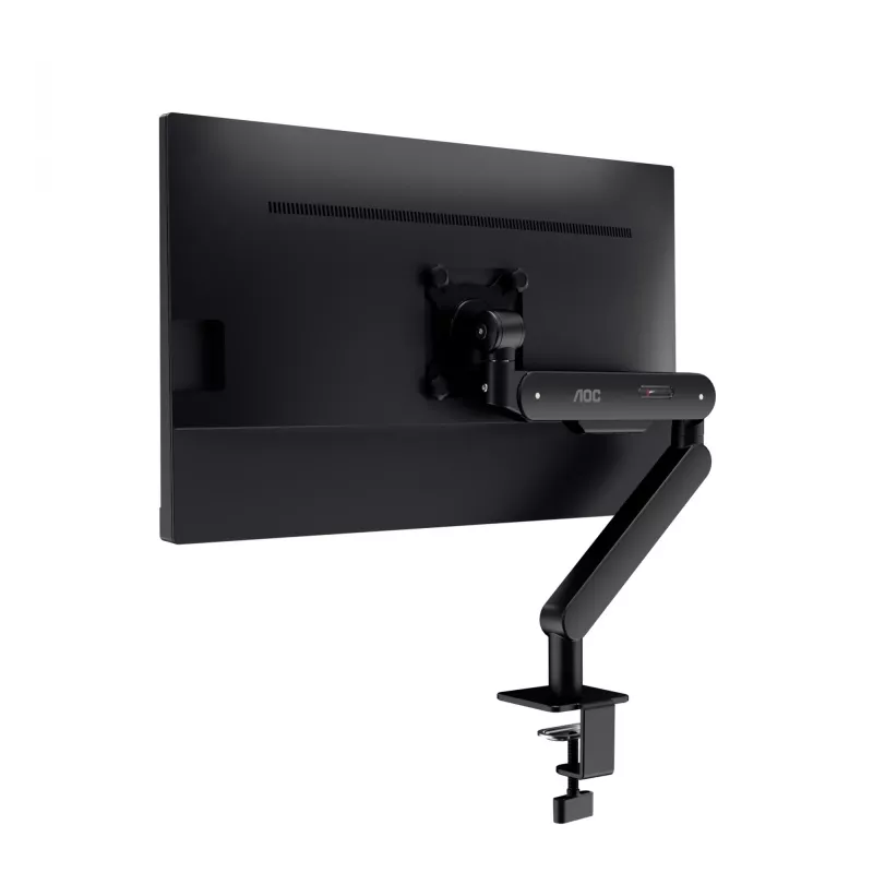 Soporte de monitor AOC AM400B con base 34 pulgadas sobremesa negro montaje por abrazadera/pasacables