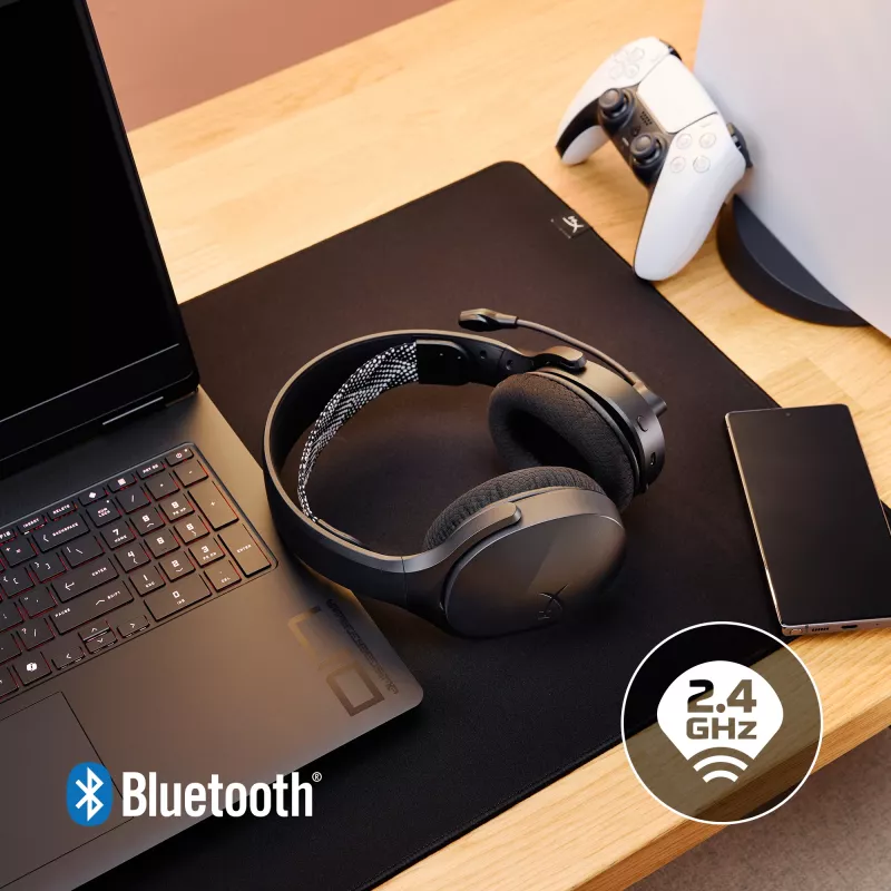 HyperX Cloud Jet - Auriculares gaming inalámbricos (azul claro)