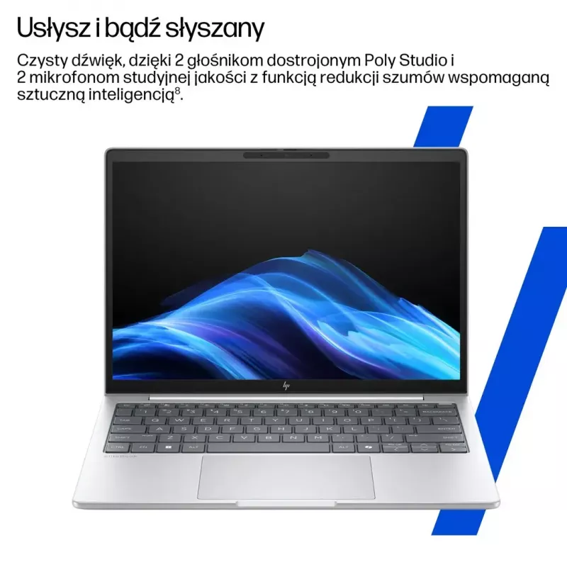 Portátil HP EliteBook G8 Ultra 7 255U 16 pulgadas WUXGA IPS 400 nits 32GB DDR5 5600 1TB SSD Arc Cam IR 5MP 62Wh W11Pro Glacier Silver