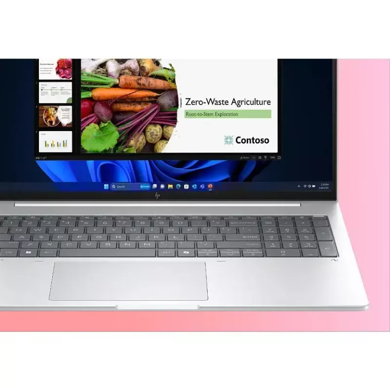 Portátil HP EliteBook G8 Ultra 7 255U 16 pulgadas WUXGA IPS 400 nits 32GB DDR5 5600 1TB SSD Arc Cam IR 5MP 62Wh W11Pro Glacier Silver