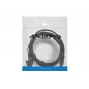 Cable de alimentación Lanberg CA-C5CA-11CC-003-BK 3m conector hembra C5 CEE7/7