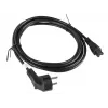 Cable de alimentación Lanberg CA-C5CA-11CC-003-BK 3m conector hembra C5 CEE7/7