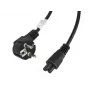 Cable de alimentación Lanberg CA-C5CA-11CC-003-BK 3m conector hembra C5 CEE7/7