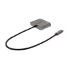 Adaptador multipuerto USB-C StarTech.com, USB-C a HDMI vídeo 4K, 100W PD Pass-Through, hub USB 3.0 5 Gbit/s (1x Type-C/1x A), mini dock USB-C, dock de viaje USB-C, estación de acoplamiento portátil para portátil