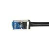 Cable de red LogiLink CQ7073S 5 m Cat6a S/FTP negro