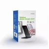Cargador móvil Gembird EG-WPC10-02 Carga inalámbrica Smartphone negro