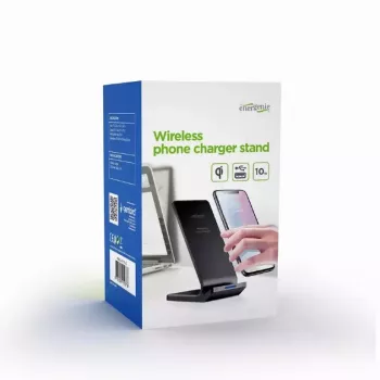 Cargador móvil Gembird EG-WPC10-02 Carga inalámbrica Smartphone negro