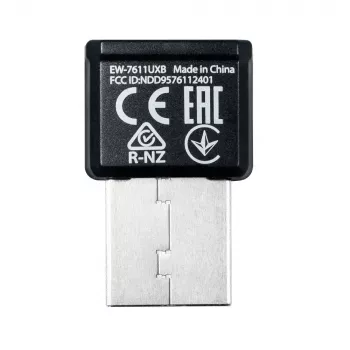 Adaptador USB WLAN Edimax EW-7611UXB, tarjeta de red USB inalámbrica, 887 Mbit/s