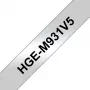 Etiqueta HG Brother HGM931V5 negro plata