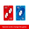 Juego de cartas MATTEL UNO Zero — Juego de descarte, edad 7+, incl. baraja y bloc de puntuación