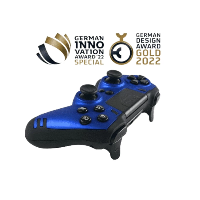 Mando de juegos Steelplay JVAMUL00153 Gaming Controller azul RF Gamepad analógico/digital PC, PlayStation 4, Playstation 3