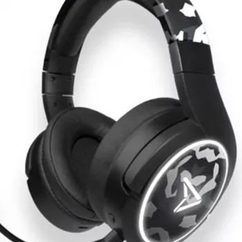 Steelplay Bluetooth-Headset - Impulse Camo (Multi), con cable e inalámbrico, 20 - 20000 Hz, gaming, 305 g, auricular, negro, camuflaje