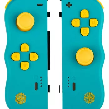 Lexip Twinpads Adventure – Compatible con Switch, mando, Nintendo Switch, Nintendo Switch OLED, botón de captura, D-Pad, botón Home, analógico / digital, inalámbrico, Bluetooth