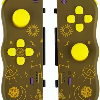 Lexip Twinpads Adventure Magic – Compatible con Switch, mando, Nintendo Switch, Nintendo Switch OLED, botón de captura, cruceta, botón Home, analógico / digital, inalámbrico, Bluetooth