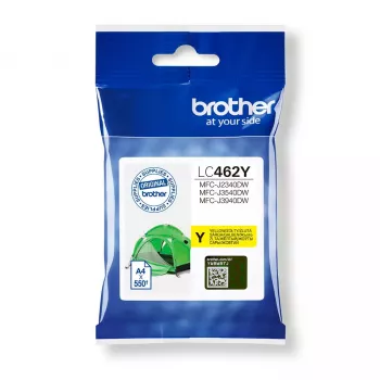 Brother LC462Y Cartucho de tóner 1 ud. Original rendimiento estándar Amarillo