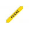 Brother M-K621BZ Cinta de rotuladora Negro sobre Amarillo