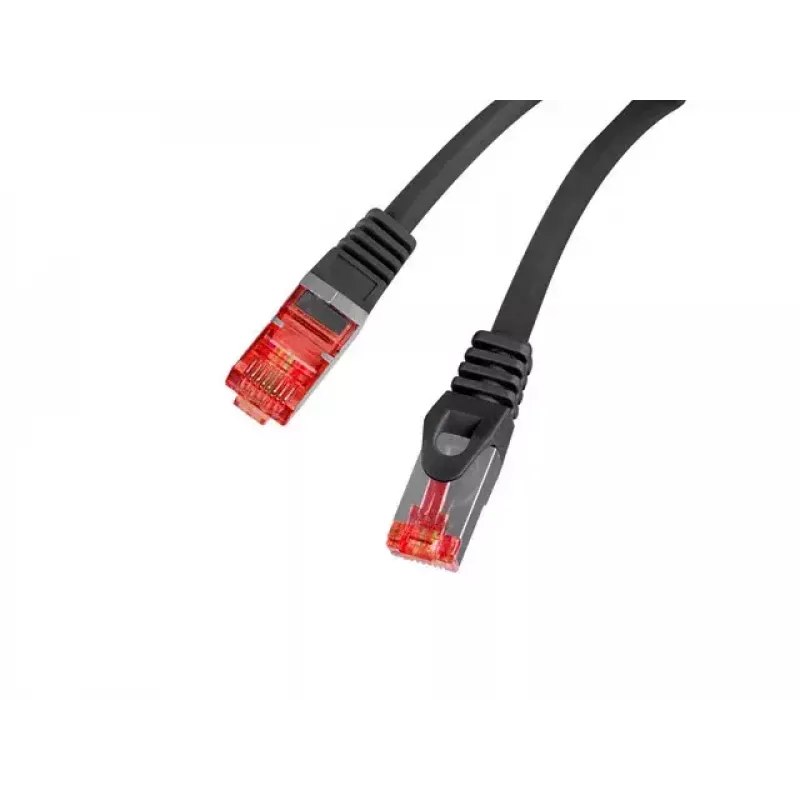 Cable de red Lanberg PCF6-10CU-0100-BK 1m Cat6 F/UTP Negro