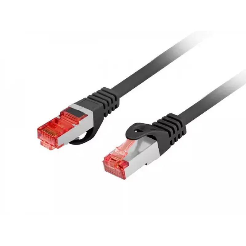Cable de red LANBERG Cat6 F/UTP (FTP), RJ-45–RJ-45, 1,5 m, negro