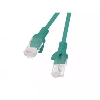 Cable de red Lanberg PCU6-10CC-0050-G RJ-45 Cat6 0,5m Verde