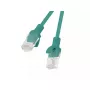 Cable de red Lanberg PCU6-10CC-0050-G RJ-45 Cat6 0,5m Verde
