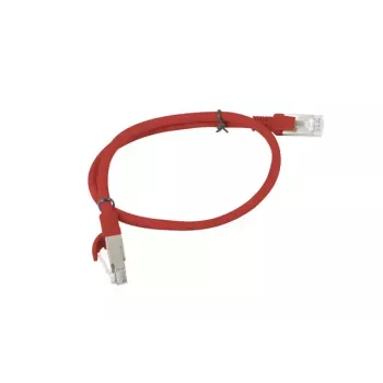 Cable de red Lanberg PCU6-10CC-0050-R RJ-45 Cat6 0,5 m Rojo