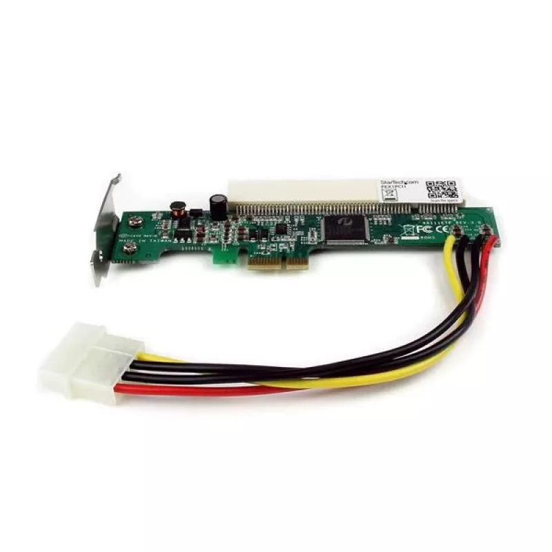 StarTech.com Tarjeta adaptadora PCI Express a PCI, PCIe, PCI 32 bits, Rojo, CE, FC, ROHS, PERICOM PI7C9X110BNBE, 0 - 85 °C