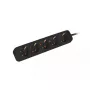 Regleta de alimentación Lanberg PS0-05F-0150-BK 1,5 m 5 tomas AC interior negro