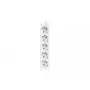 Alargador de alimentación Lanberg PS0-05F-0300-W 3 m 5 tomas AC interior blanco
