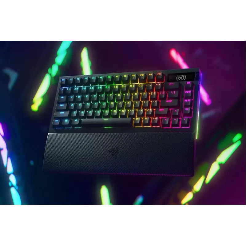 Teclado gaming Razer BlackWidow V4 Pro USB RF Wireless Bluetooth QWERTY US negro