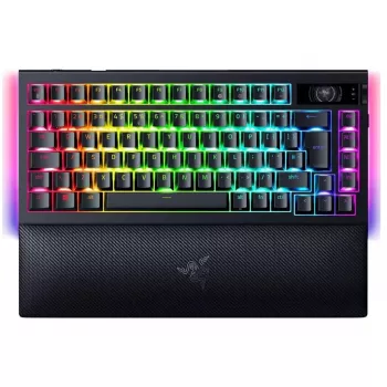Teclado gaming Razer BlackWidow V4 Pro USB RF Wireless Bluetooth QWERTY US negro