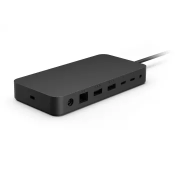 Docking station Microsoft Surface Thunderbolt 4 Dock con cable negro 2500 Mbit/s