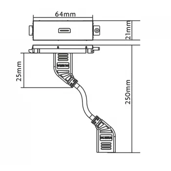 Toma HDMI Vision TC3