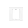 Placa de pared con tapa de interruptor Vision TC3 SURR1G blanco
