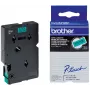 Cinta de etiquetar Brother TC701 12 mm negro sobre verde