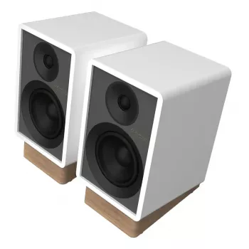 Altavoz de 2 vías Onkyo GX-30ARC — 2.0 canales, Con cable e inalámbrico, 50 W RMS, 55–20000 Hz, Gris/Blanco