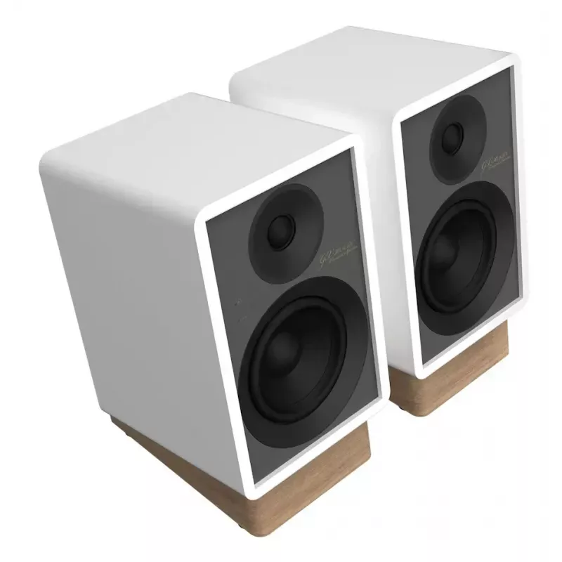 Altavoz de 2 vías Onkyo GX-30ARC — 2.0 canales, Con cable e inalámbrico, 50 W RMS, 55–20000 Hz, Gris/Blanco