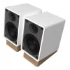 Altavoz de 2 vías con cable e inalámbrico Onkyo GX-10DB 2.0 30 W, 70–20000 Hz, Gris/Blanco