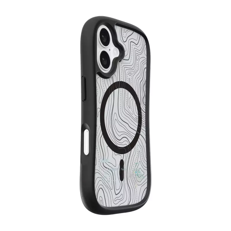 Funda LAUT POP ADVENTURE para iPhone 16 Series Funda Negro Transparente