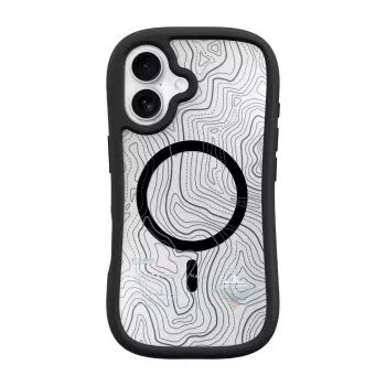 Funda LAUT POP ADVENTURE para iPhone 16 Series Funda Negro Transparente
