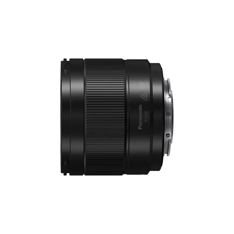 Objetivo ultra gran angular Panasonic H-X09 12 elementos 0,25x Negro