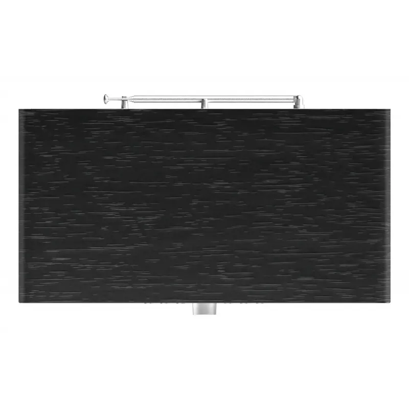 Radio portátil Panasonic RF-D40EG-K — Sintonizador digital, FM 87,5–108 MHz, 6 W RMS, LCD 2,4 pulgadas, Wi‑Fi/Wi‑Fi 4, antena externa, Negro