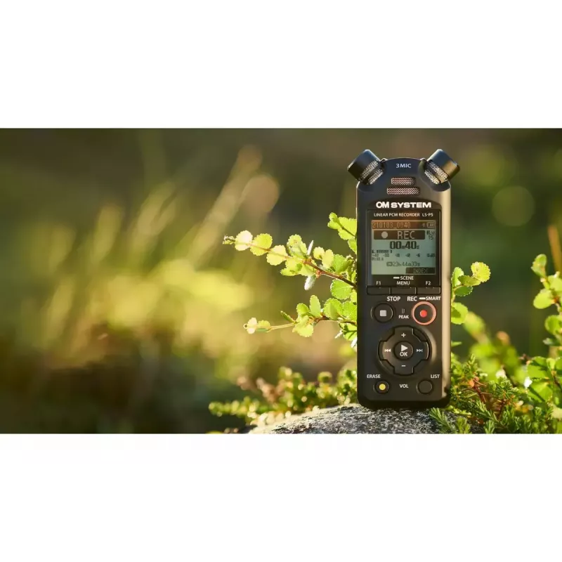 OM System LS-P5 kit, grabadora de audio (V409180BG010)